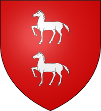 Blason Hunault, Hunault de La Chevallerie, Hunault de Marcillé